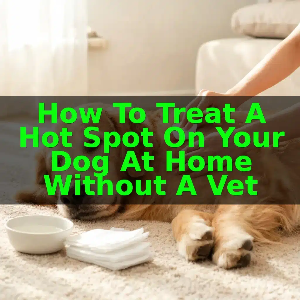 How to Treat a Hot Spot on Your Dog at Home Without a Vet