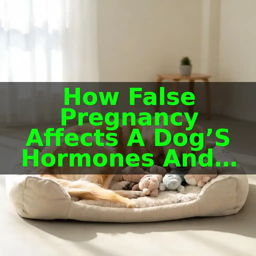 How False Pregnancy Affects a Dog’s Hormones and Heat Cycles