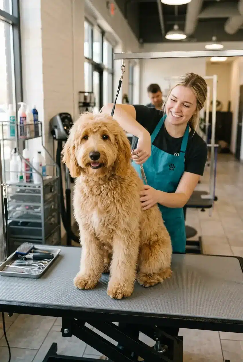 How Often Should a Poodle Mix With Wavy Fur Go to the Groomer?