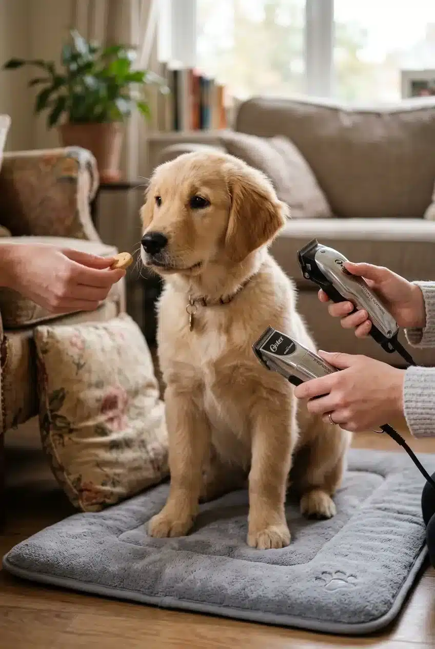 What Is the Best Way to Desensitize a Puppy to Clippers?