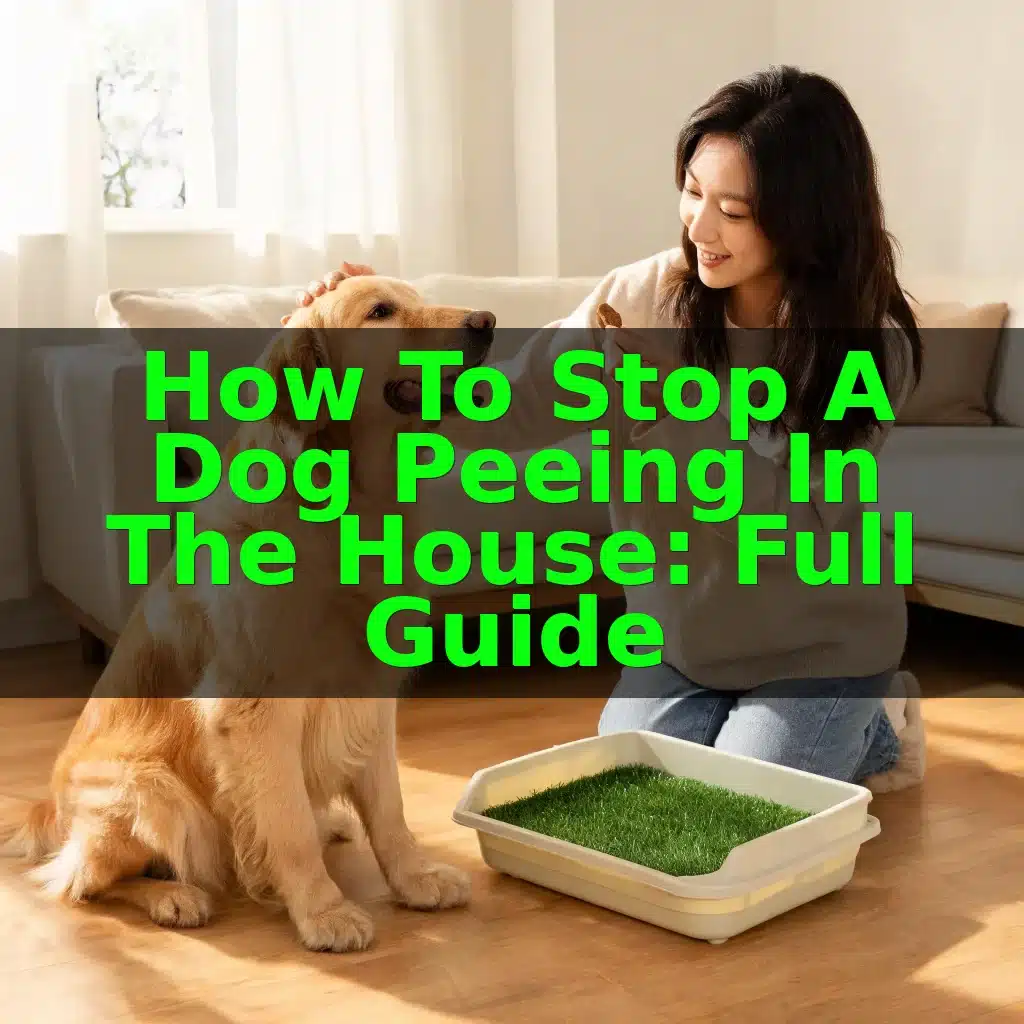 How to Stop a Dog Peeing in the House: Full Guide