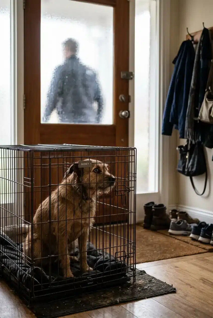 Why Does Your Dog Bark in the Crate When You Leave?
