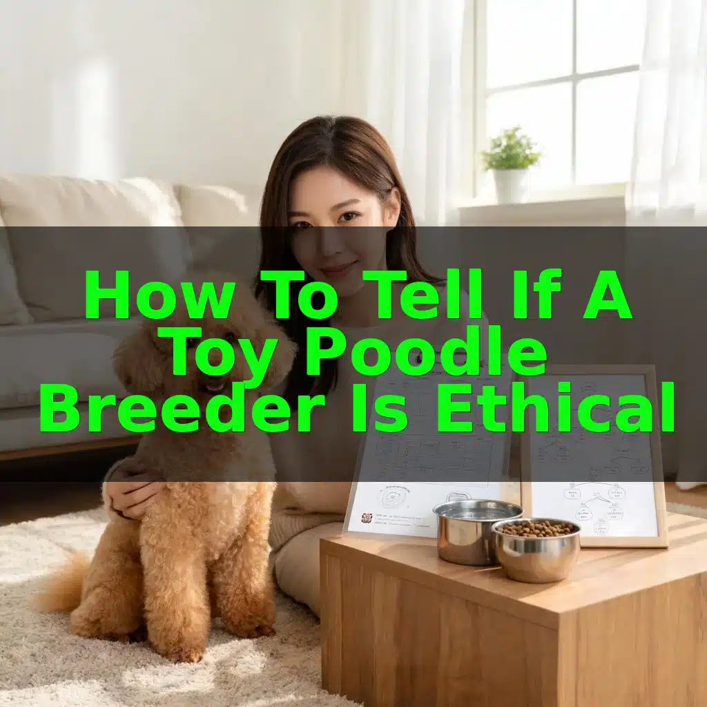 How to Tell If a Toy Poodle Breeder Is Ethical
