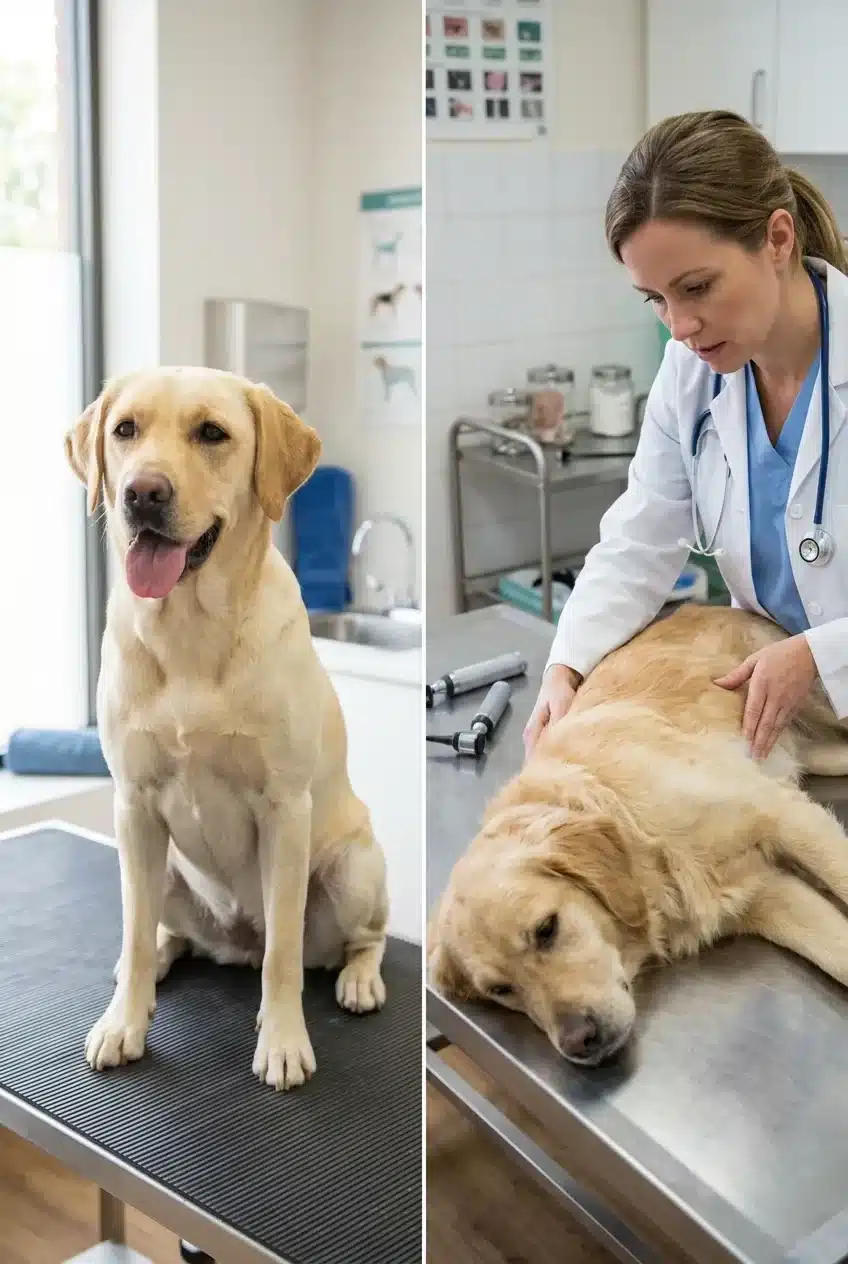 What Is the Difference Between Pyometra and Normal Heat Discharge in Dogs?