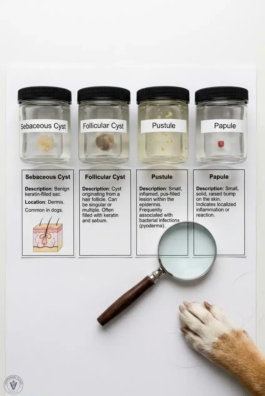 What Are the Most Common Causes of White Papules in Dogs?