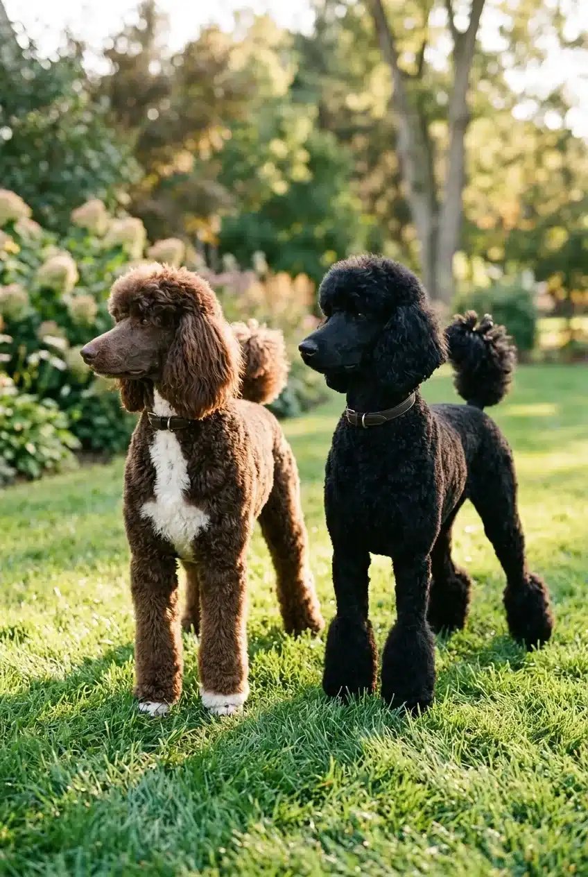 How To Choose Between An Abstract And Solid Standard Poodle 1 How to choose between an abstract and solid standard poodle?