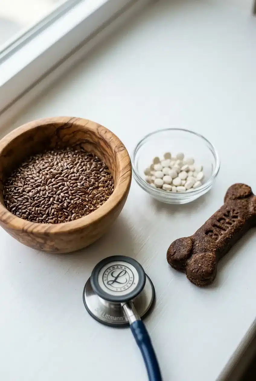 Lignans and Melatonin for Dogs With Cushing's Disease 2 How lignans and melatonin fit into Cushing's disease care