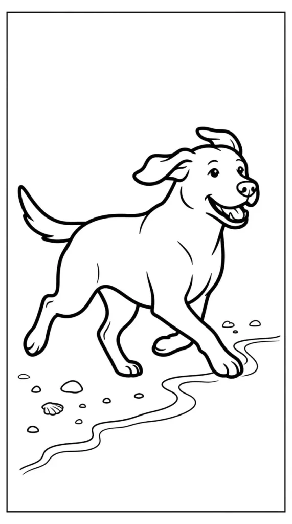 Cute Labrador Retriever Coloring Pages Free Printable PDF 24 Free Labrador Coloring Pages: Print Your PDF Now