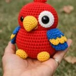 Free Pedro The Parrot Crochet Pattern for Beginners